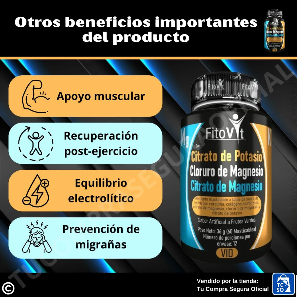 CITRATOS X 60 UND FITOVIT